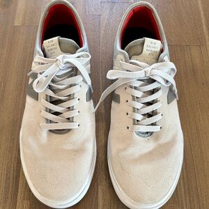 New Balance Numeric Beige and Gray Sneakers